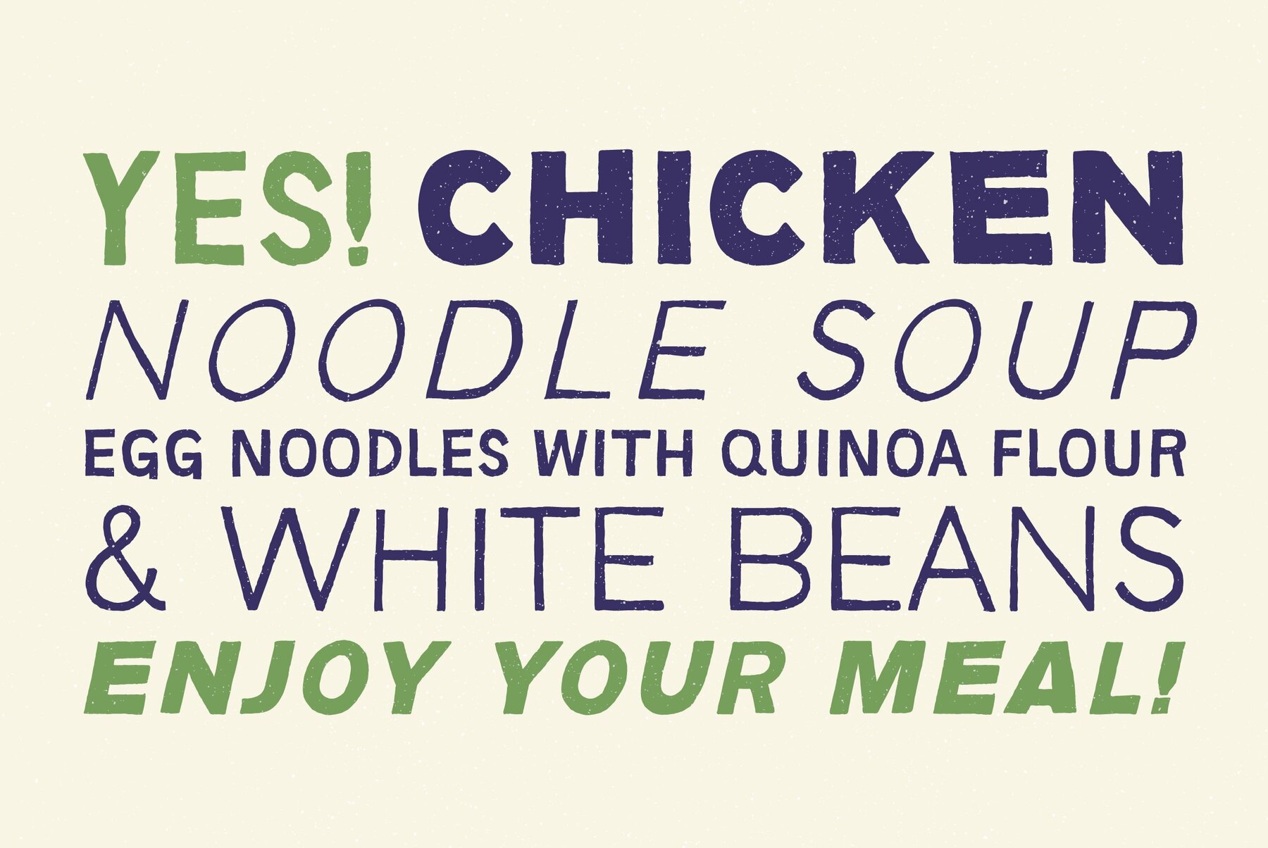 YWFT Absent Grotesque 14