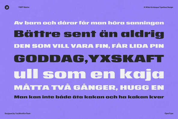 YWFT Matter YWFT Matter