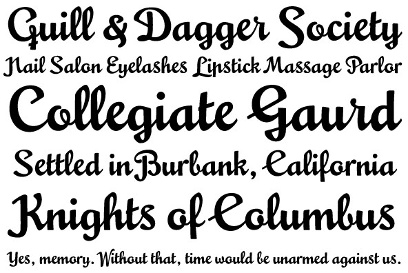 Mousse Script Mousse Script