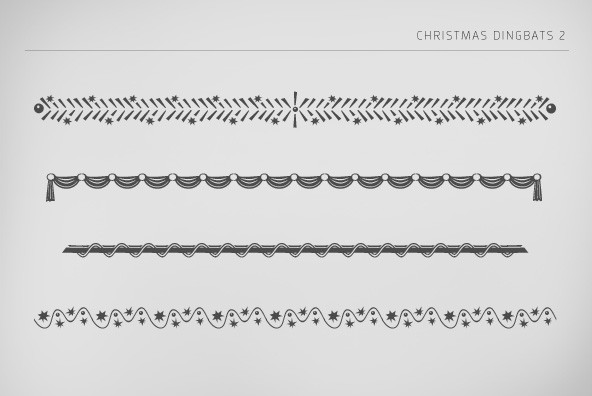 Christmas Dingbats 2 Christmas Dingbats 2