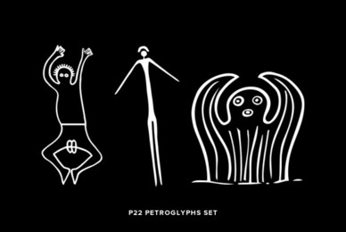 P22 Petroglyphs Set
