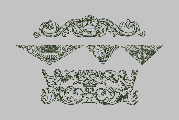 Mortised Ornaments Mortised Ornaments