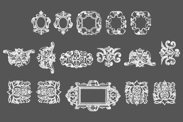 Mortised Ornaments Mortised Ornaments