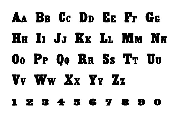 Antique X Condensed Complete Antique X Condensed Complete