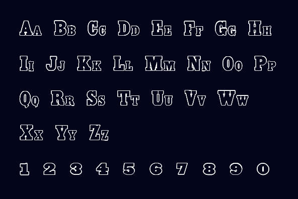 Antique X Condensed Complete Antique X Condensed Complete