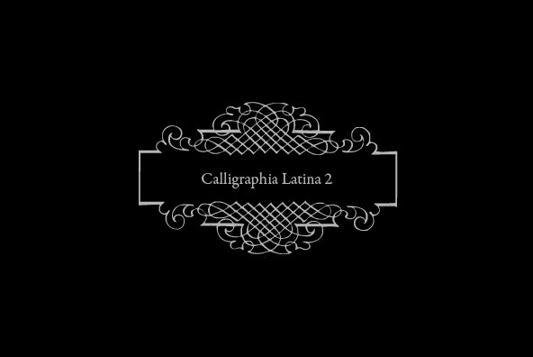 Calligraphia Latina 2 Font