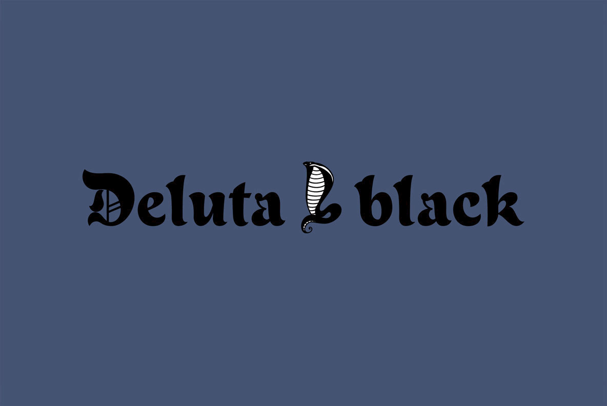 Deluta Black