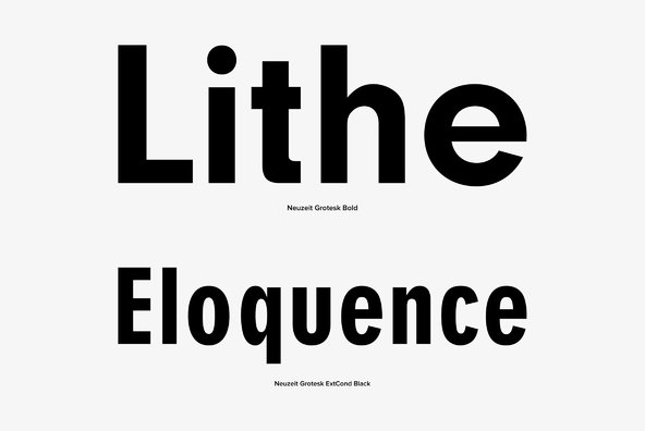 Neuzeit Grotesk Neuzeit Grotesk