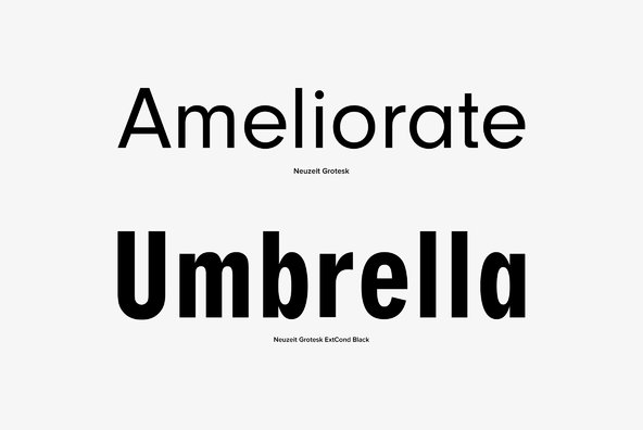 Neuzeit Grotesk Neuzeit Grotesk