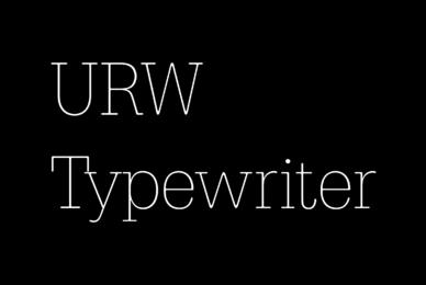 URW Typewriter