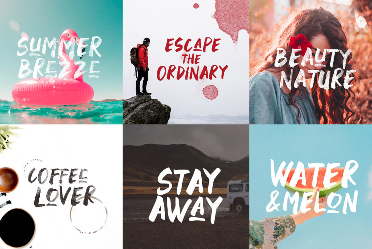 Black Space SVG Font Black Space SVG Font