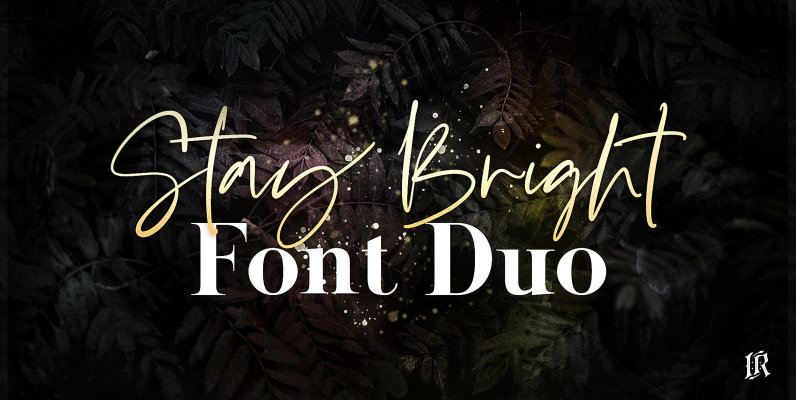 Stay Bright Font Duo