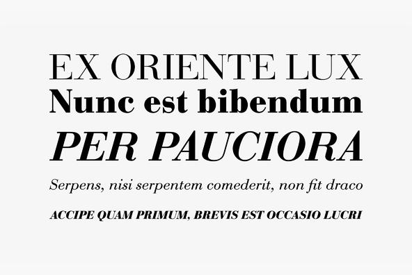 Bauer Bodoni Bauer Bodoni