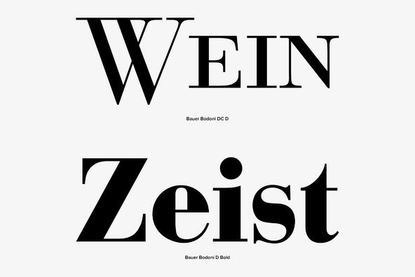 Bauer Bodoni Bauer Bodoni