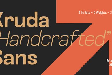 Kruda Handcrafted Sans