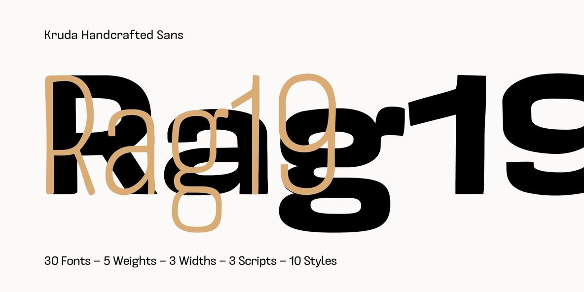 Kruda Handcrafted Sans 2