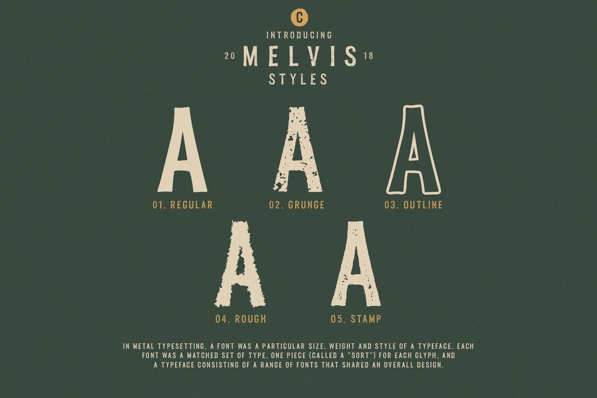 Melvis Font Family and Extras Melvis Font Family and Extras