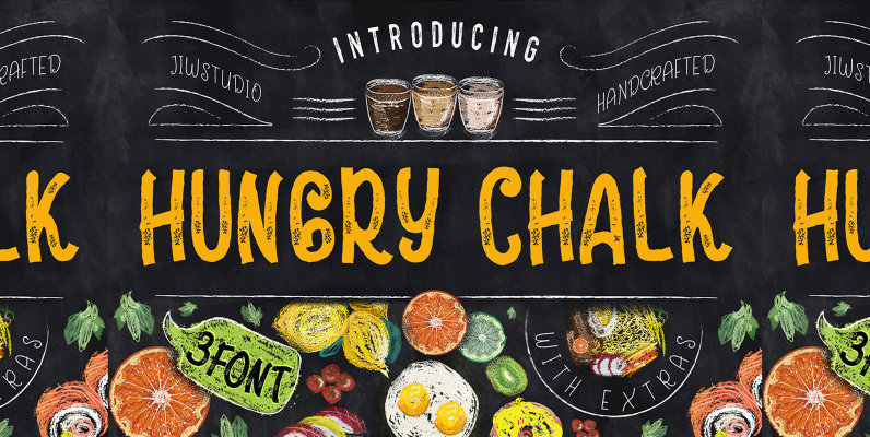 HungryChalk Typeface