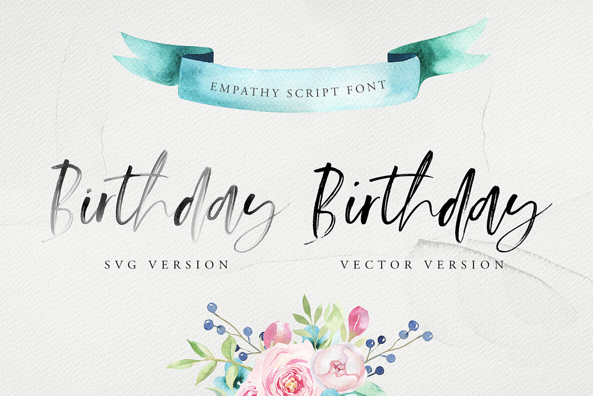 Empathy SVG Font Empathy SVG Font