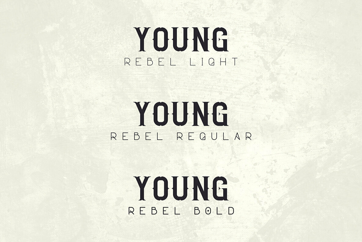 Young Rebel Font Duo 2