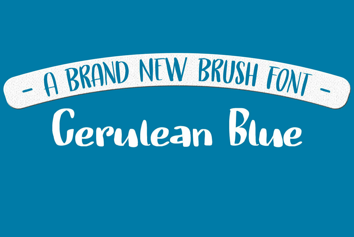 Cerulean Blue Font