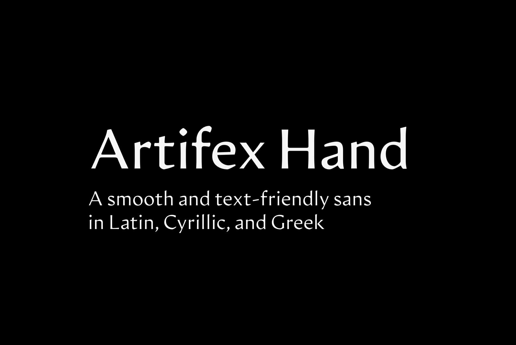 Artifex Hand CF 1