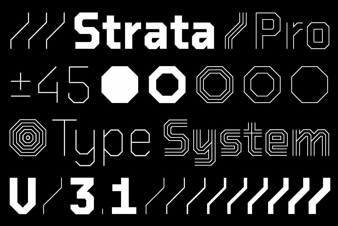 BB Strata Pro Font