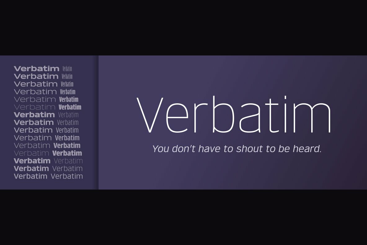 Verbatim Verbatim