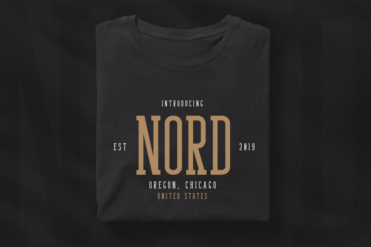 Bondie   Condensed Slab Serif 6