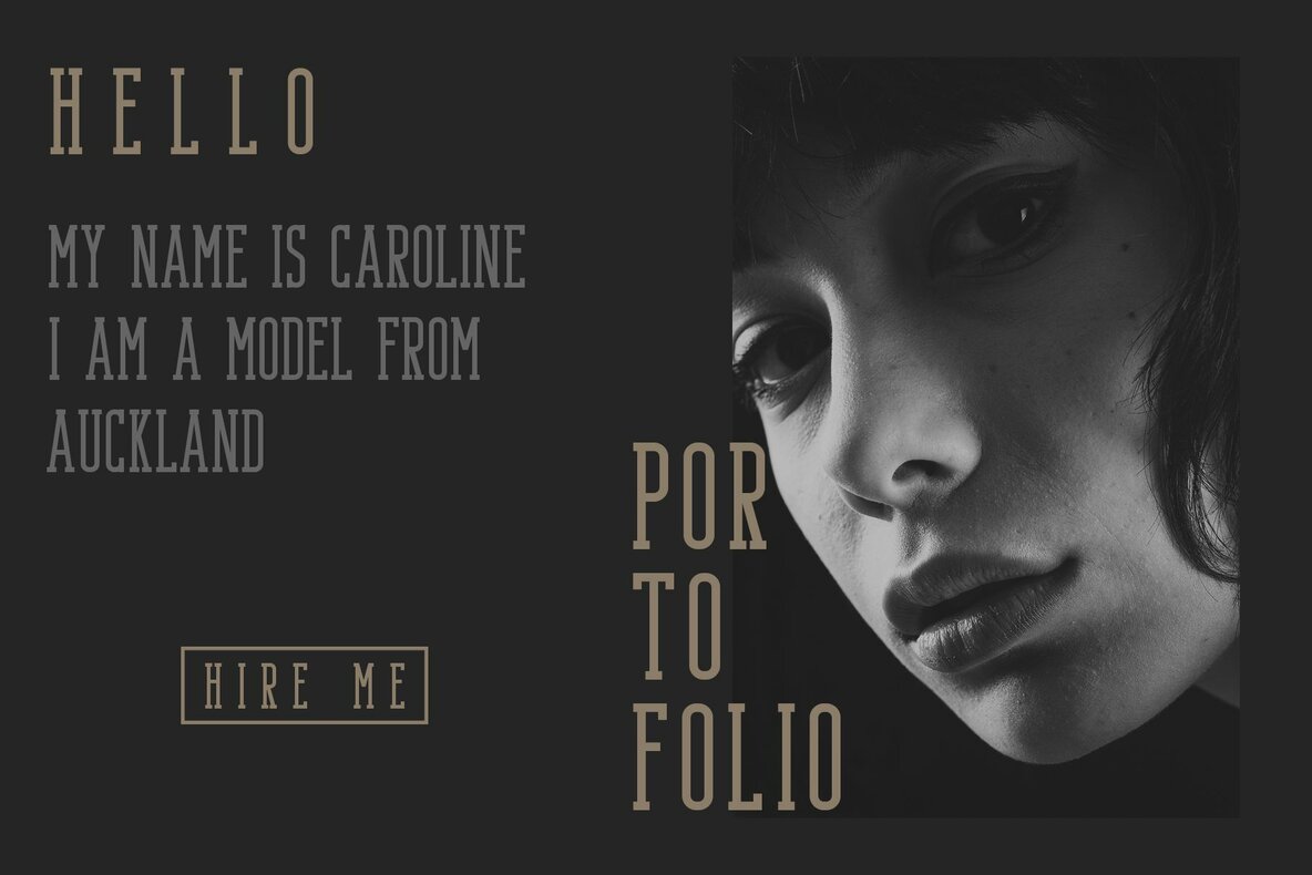 Bondie   Condensed Slab Serif 12