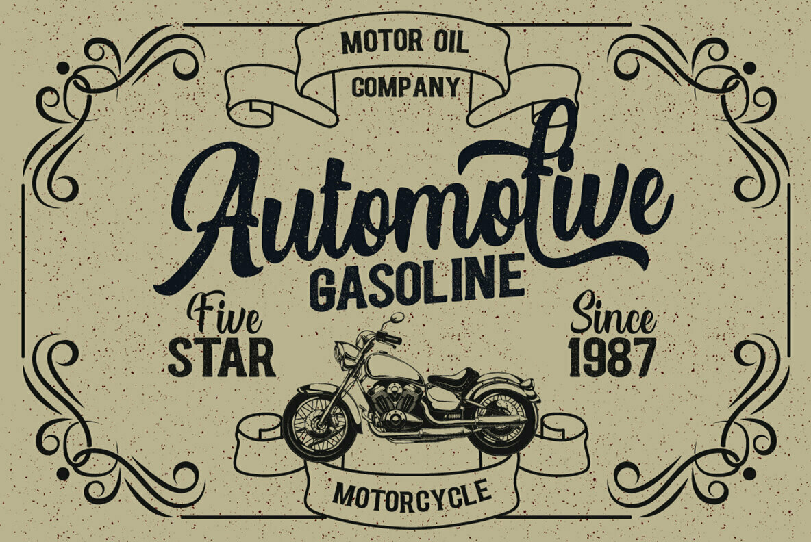 Authentic Layered Font Authentic Layered Font