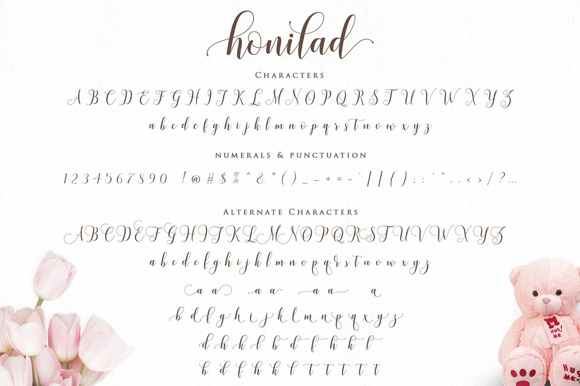 Honilad Script Honilad Script