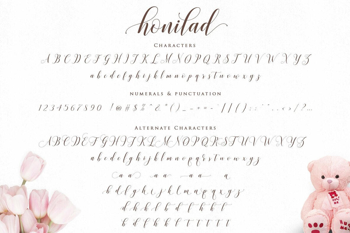 Honilad Script Honilad Script