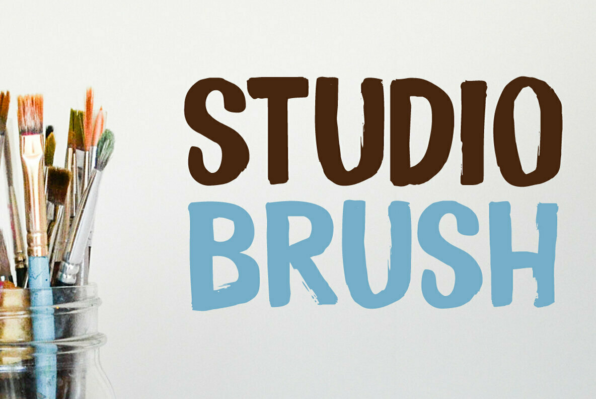 Studio Brush Font