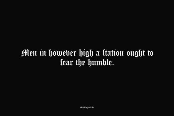 Old English Old English