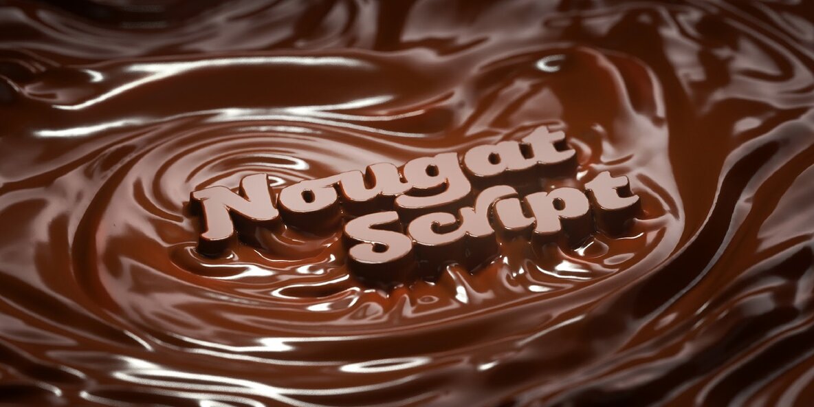 Nougat Script 16