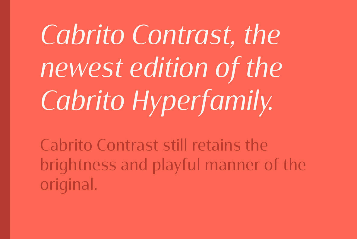 Cabrito Contrast 2