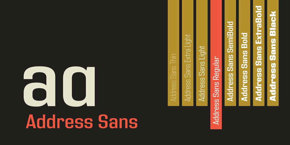 Address Sans Pro 6