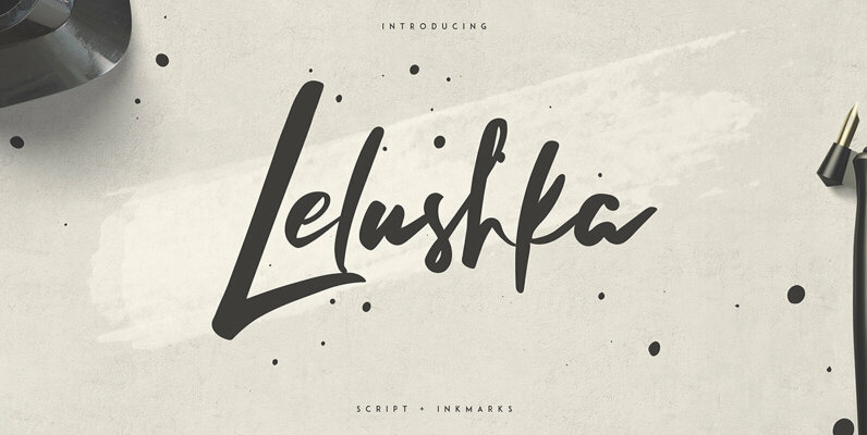 Lelushka Script and Ink marks