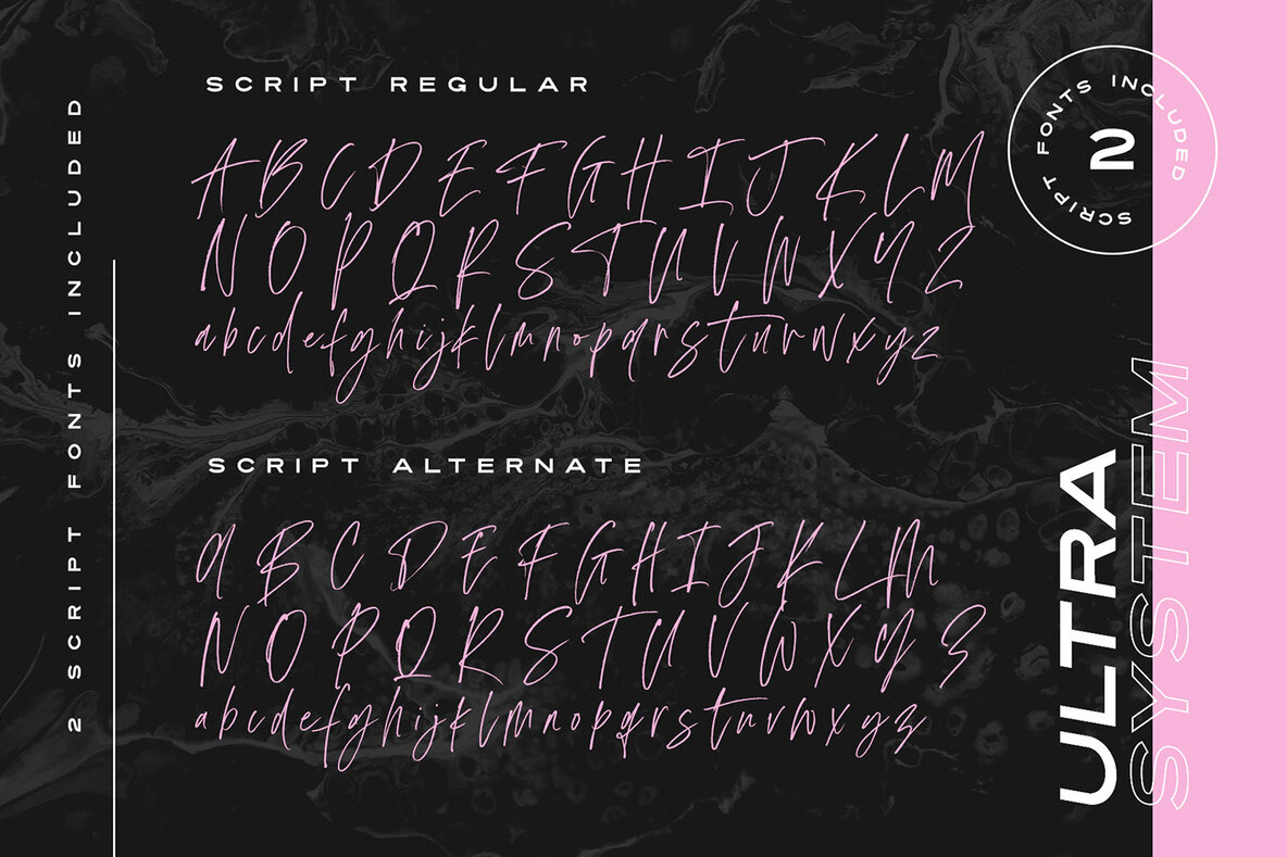 Ultra System Font Duo 8