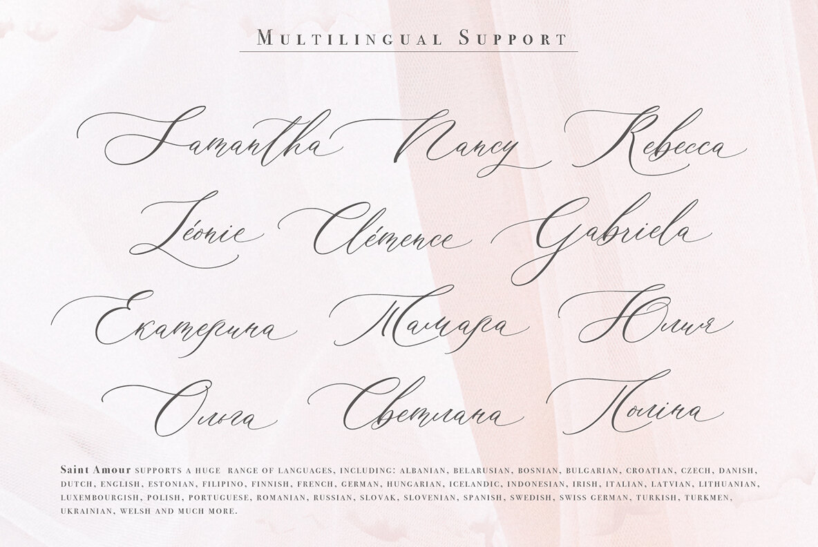 Saint Amour Script 13