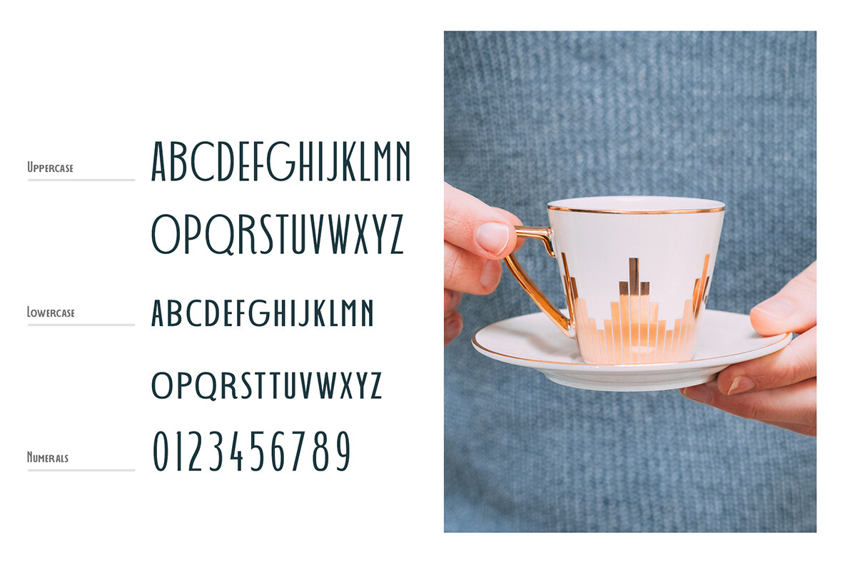 Decohead Typeface Decohead Typeface