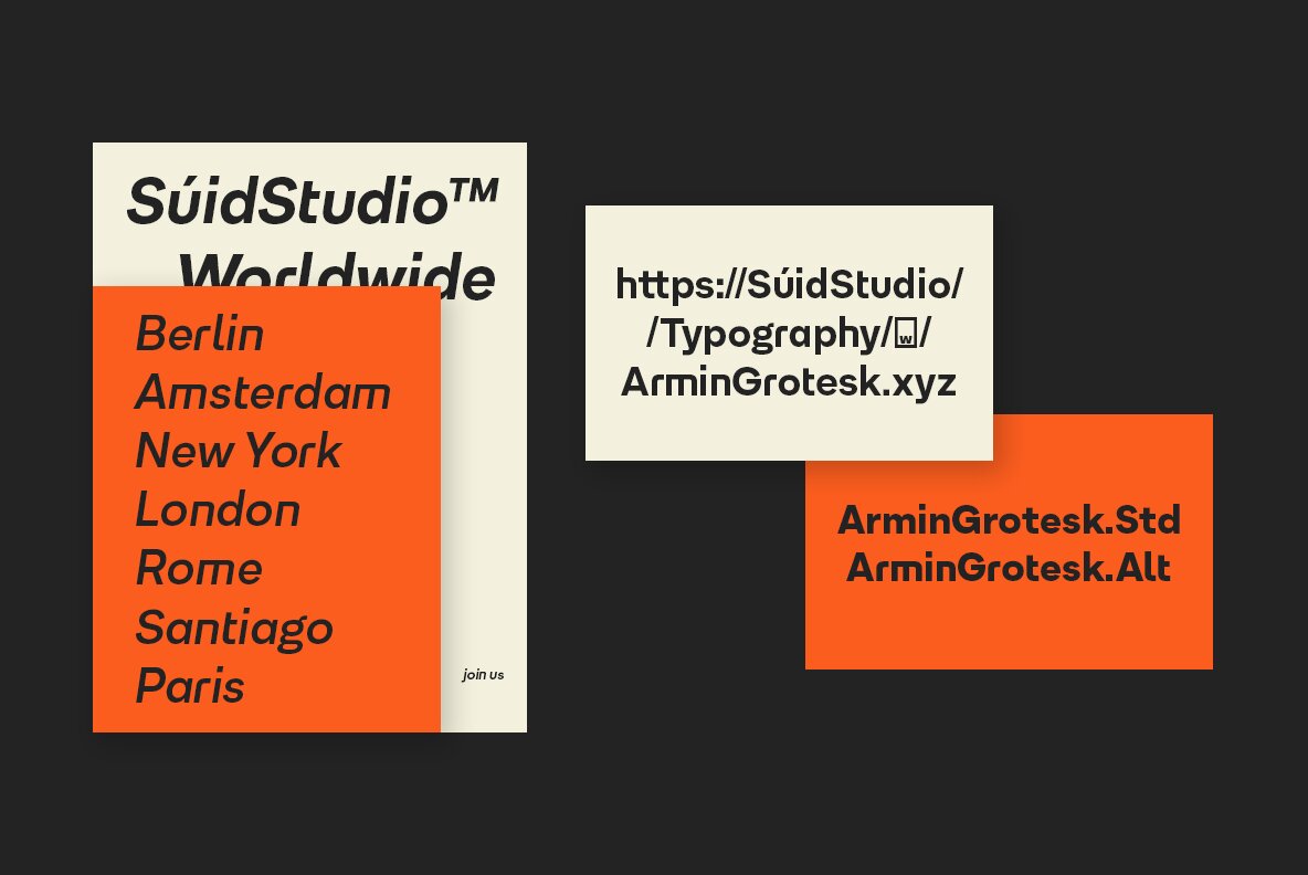 Armin Grotesk Armin Grotesk