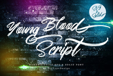 Young Blood SVG and Solid