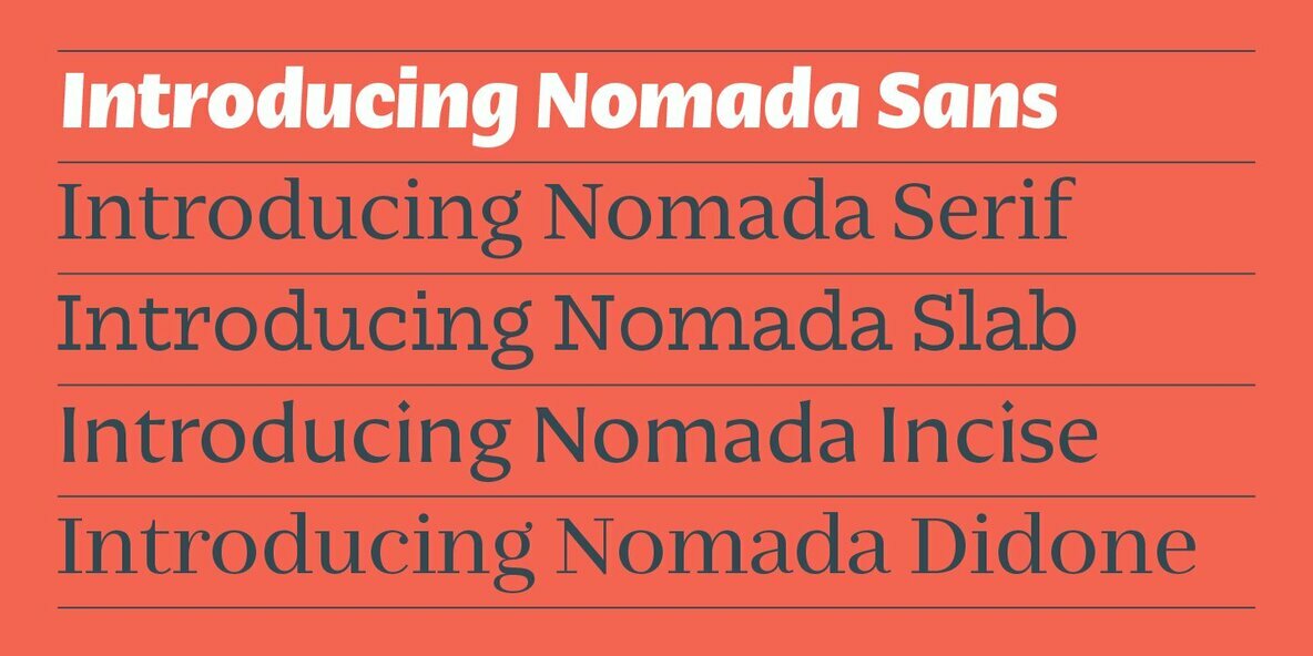 Nomada Sans Nomada Sans