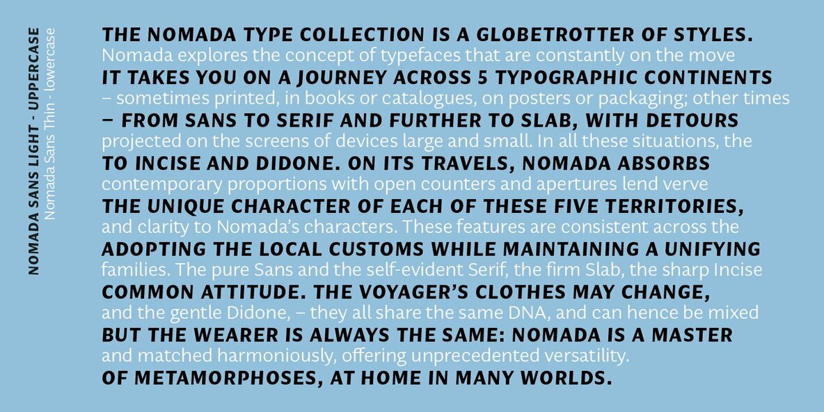 Nomada Sans Nomada Sans