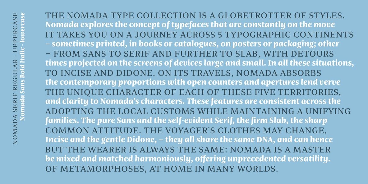 Nomada Serif Nomada Serif