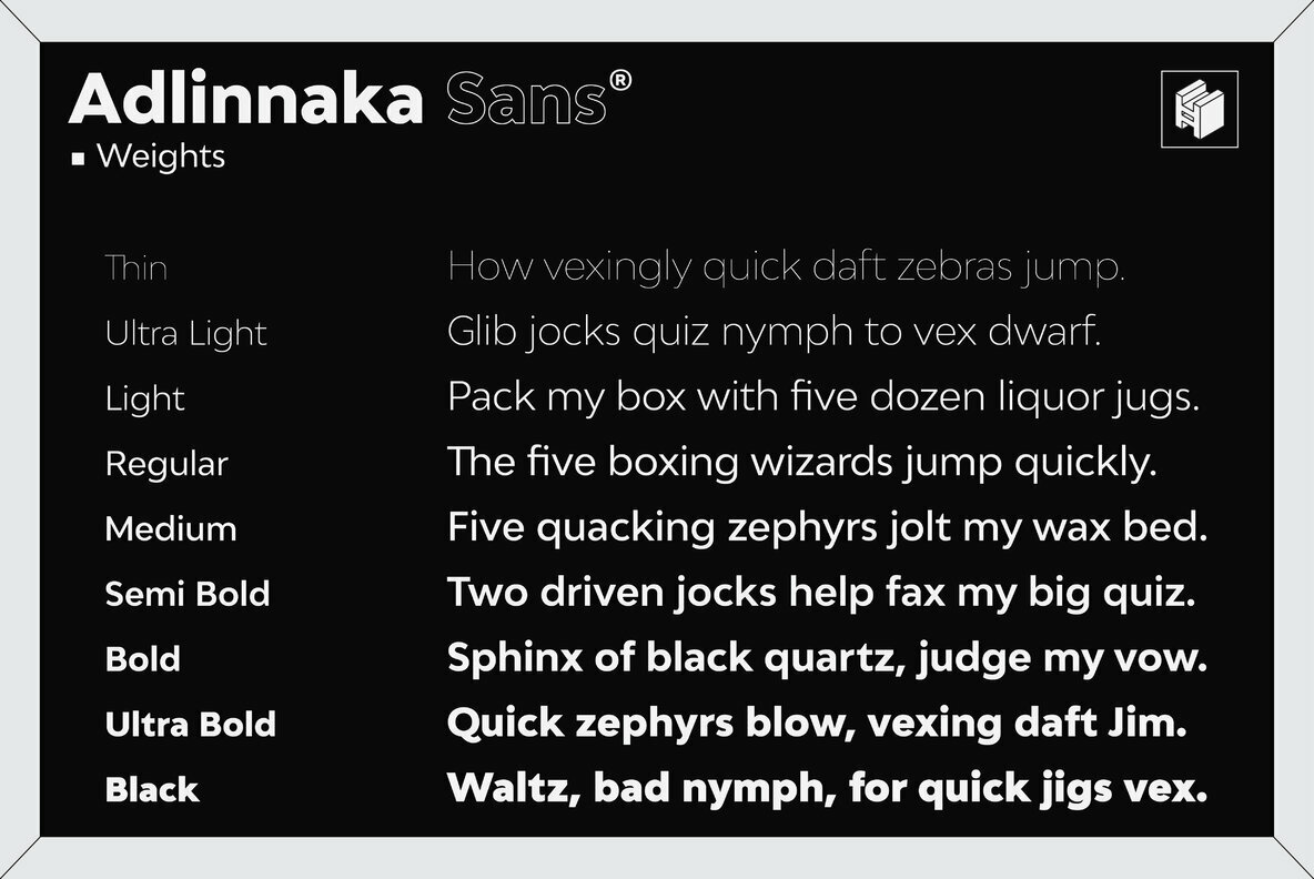 Adlinnaka Sans Adlinnaka Sans