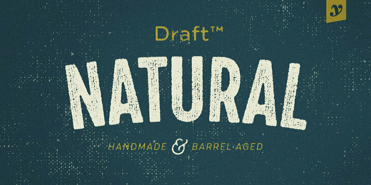 Draft Natural Font