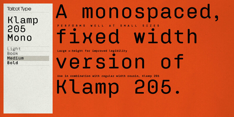 Klamp 205 Mono